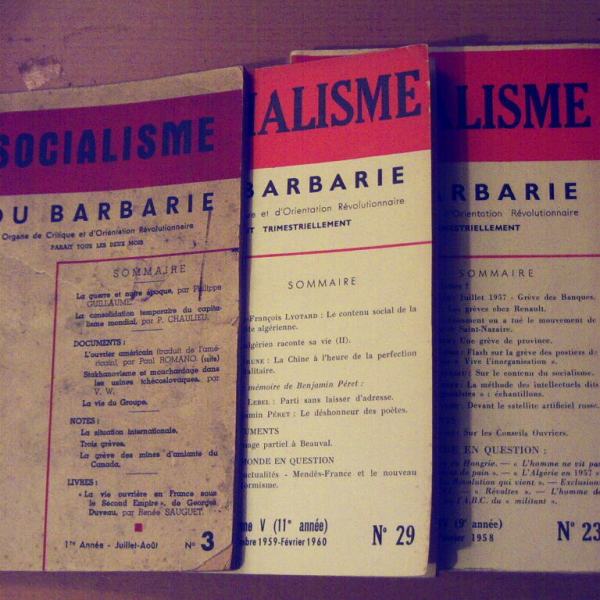 Book Review: A Socialisme ou Barbarie Anthology